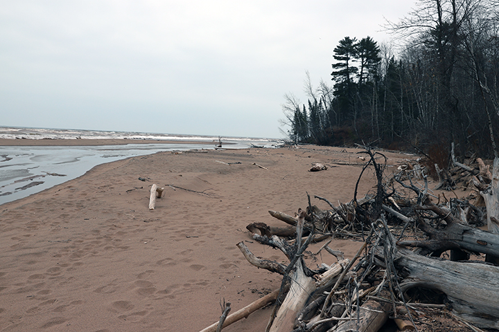 Lake Superior beach